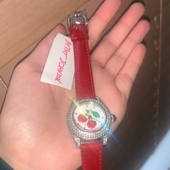 Betsey Johnson Accessories - Brand new Betsy Johnson Cherry Watch